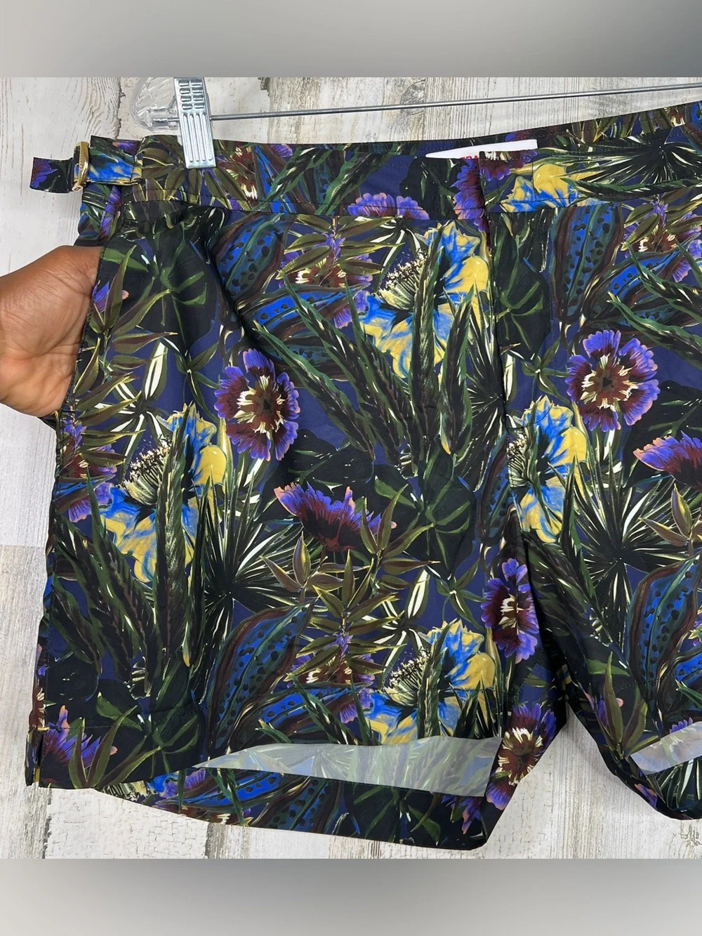 Orlebar Brown Setter Floral Swim Trunks Shorts 38 Luxury Resort Vacation Riviera